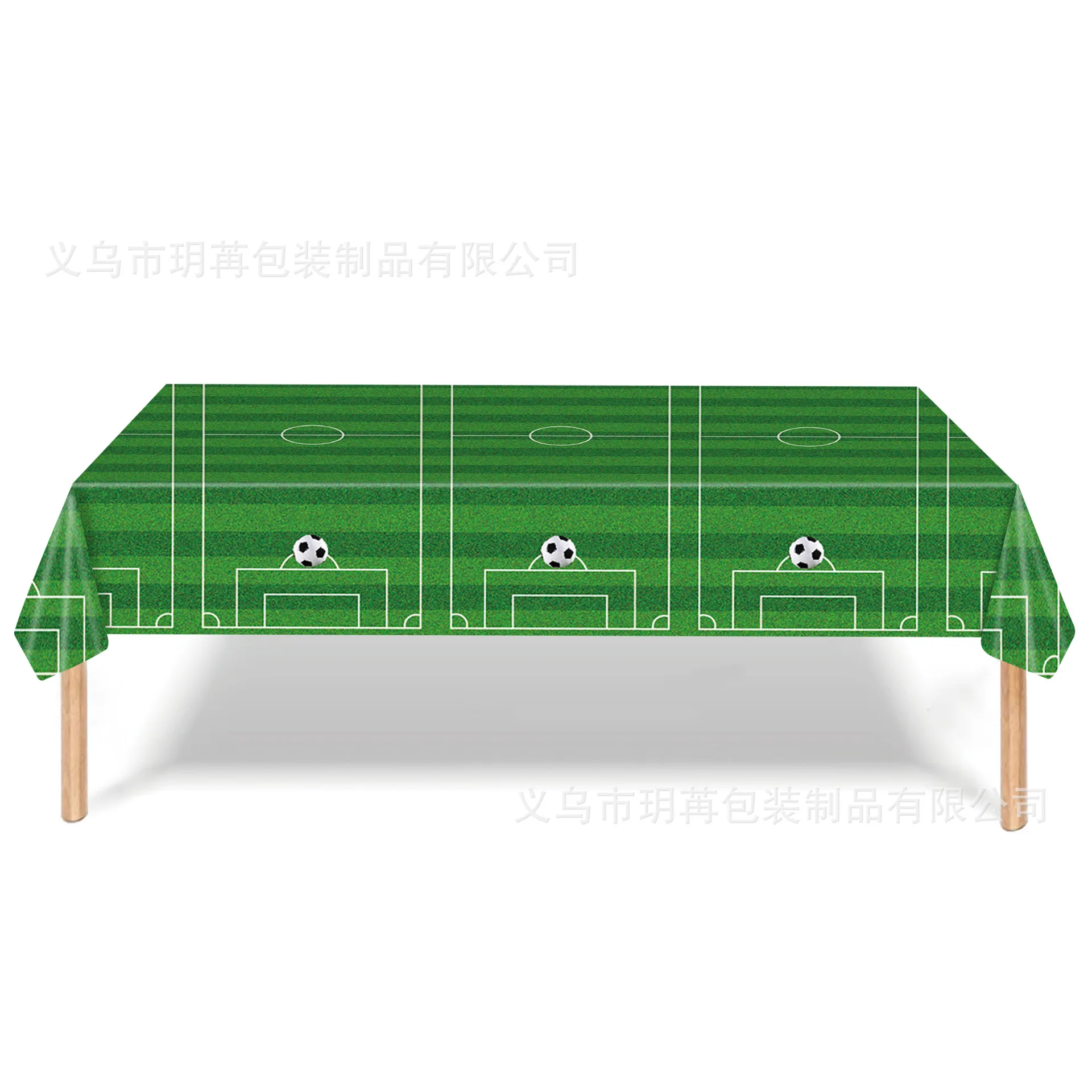 2 Fußball-Tischdecken Aus Kunststoff, Je 137x274 Cm – Partydeko Für Fußball-Events & Geburtstage