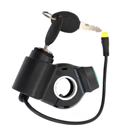 Electric Bicycle/Scooter LCD Display with Key Lock and Thumb Throttle (Short - term)