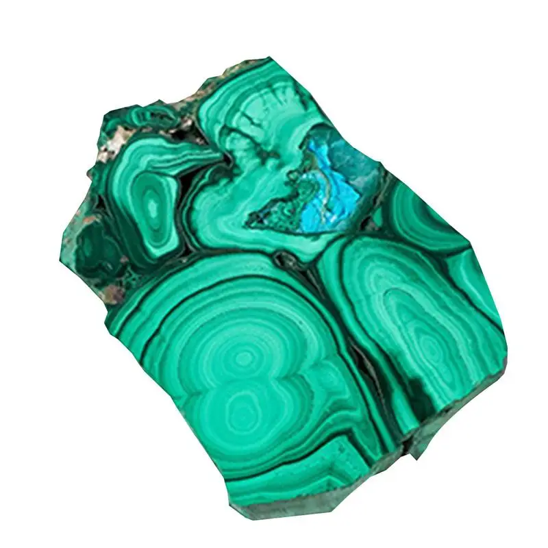 Cristalli Di Malachite Fetta Di Malachite Di Cristallo Naturale Per La Decorazione Domestica Lastra Lucidata Cristalli Di Guarigione Della Roccia Piet