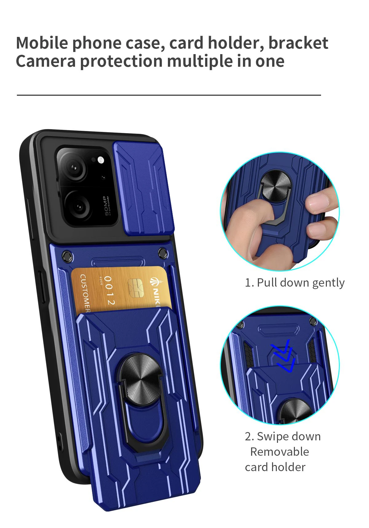 Magnetic Case for Xiaomi 13T Pro Car Ring Holder Stand Capas Xiaomi 13T  Smartphone Android Funda Xiaomi 13 Pro/Xiaomi 13 Lite - AliExpress