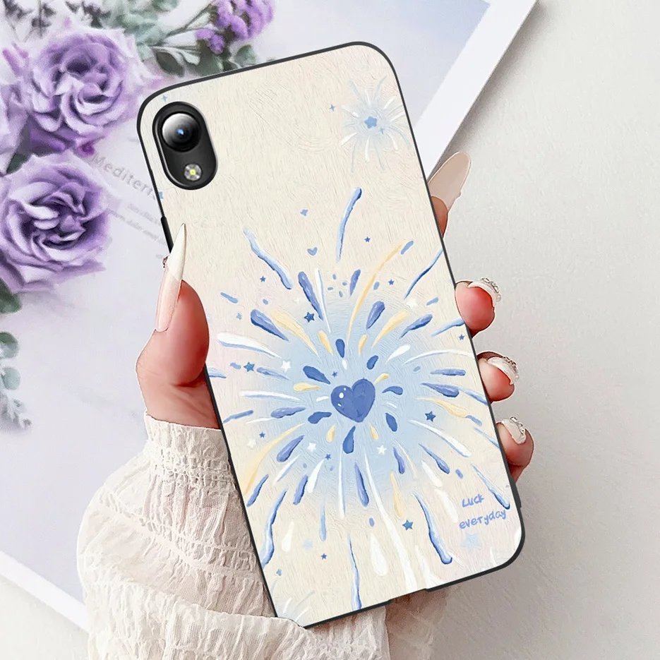 Stylish Painted Soft Silicone Phone Case Cover