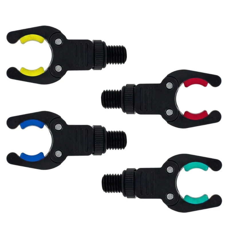 652D 4Pcs Fishings Rod Rest Head Carp Fishings Grippers Rest Head Fishing Grippers Grip Holder Rod Bracket Clip Fishing Rod Holder Fishing Rod Bracket Fishing Rod Rest