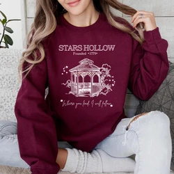 Tv Show Gilmore Girls Sweatshirt Stars Hollow Hoodie Luke's Diner Coffee Lover Sweater Retro Dragonfly Inn Crewneck Sweatshirts