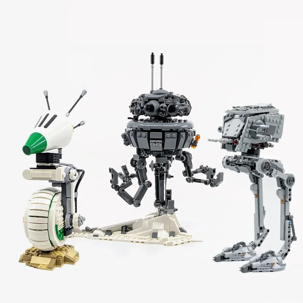 Galaxy Space-Walkers Robot Sonda D-O Droid Machine Detector Modello Building Block Mattoni Giocattoli Set Regalo