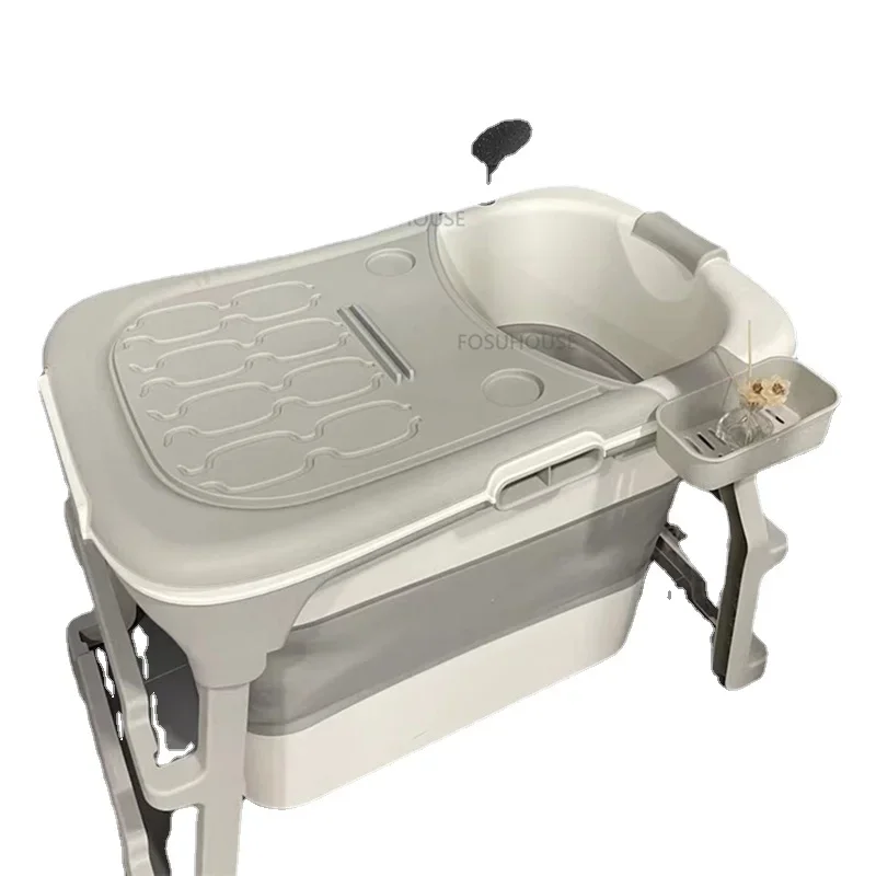 

Modern Thicken Plastic Portability Bath Tub Bathroom Products Foldable Whole Body Sweat Steaming Bath Tubs Household Bathtub