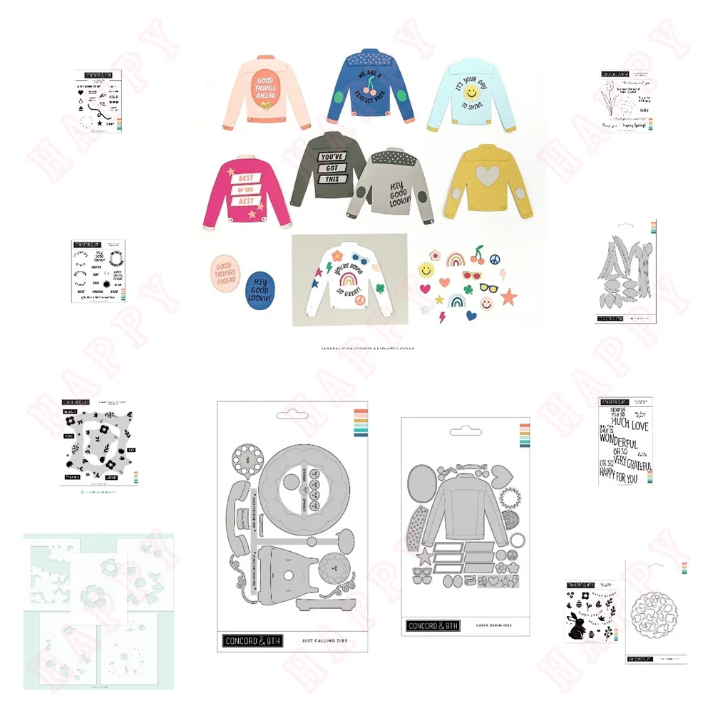 Tulip Festival Fustelle Timbri, Scrapbook Stencil, Decorazione Diario, Moda Denim, Just Calling Folkart Flower, Nuovo, 2024