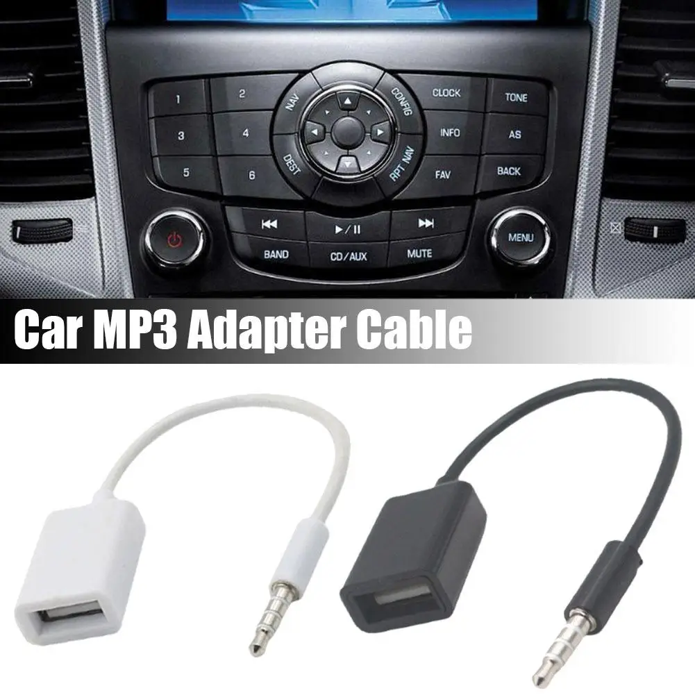 

Car OTG Adapter Cable 3.5mm Male USB2.0 For Car AUX Audio Interface Data Transmission Charging Car Mp3 Adapter CableCar Acc Y3V4