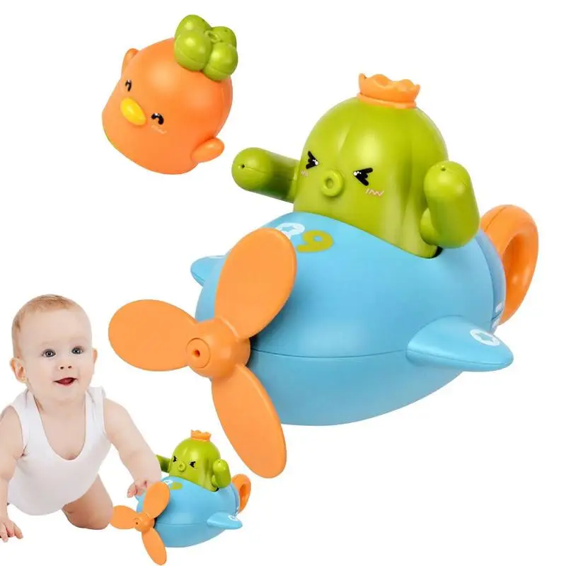 

Water Squirt Toys Outdoor Party Toys For Water Fighting Play Airplane Shape Beach Water Game Pull-out Cactus Image For Swimming