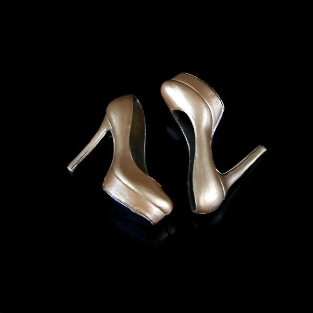 1/6 Scale 1/6 High Heel Shoes Simulation Female Women Doll Stiletto Shoes Action Figure Model Toy Doll Shoes Doll Accessories