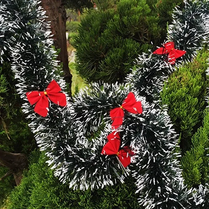2M Christmas Wreath Wall Door Decor Ribbon Bowknot