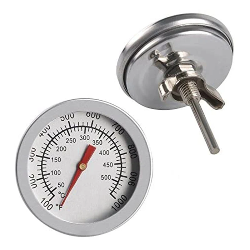 Stainless Steel Oven Thermometer Kitchen Barbecue Bbq Food Bread Thermometer Gauge Microwave Cooker Baking 50 &ndash; 500℃