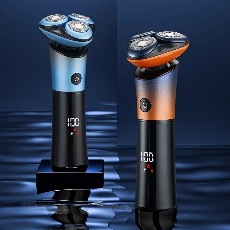 Mens Rechargeable Waterproof Electric Shaver Razor
