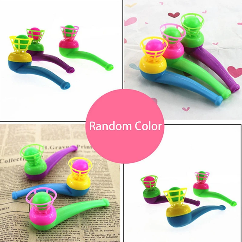 

Floating Blowing Ball Magic Floating Ball Plastic Pipe Classic Retro Small Toy