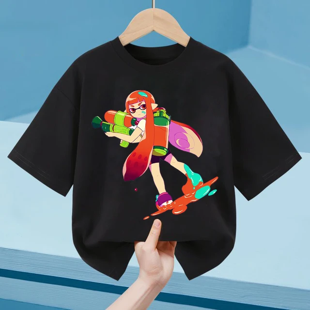 tilnærmelse dump Electrify Splatoon 3 Clothing Brands | Splatoon Shirt Kids | Character Splatoon Shirt  - Tshirts - Aliexpress