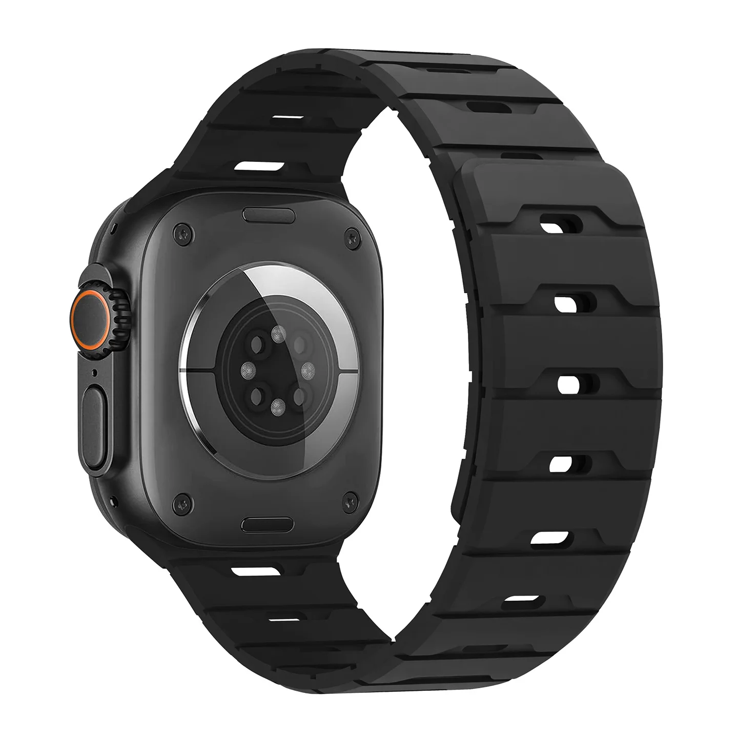 Premium Magnetic Silicone Smartwatch Band - Sleek and Durable Design