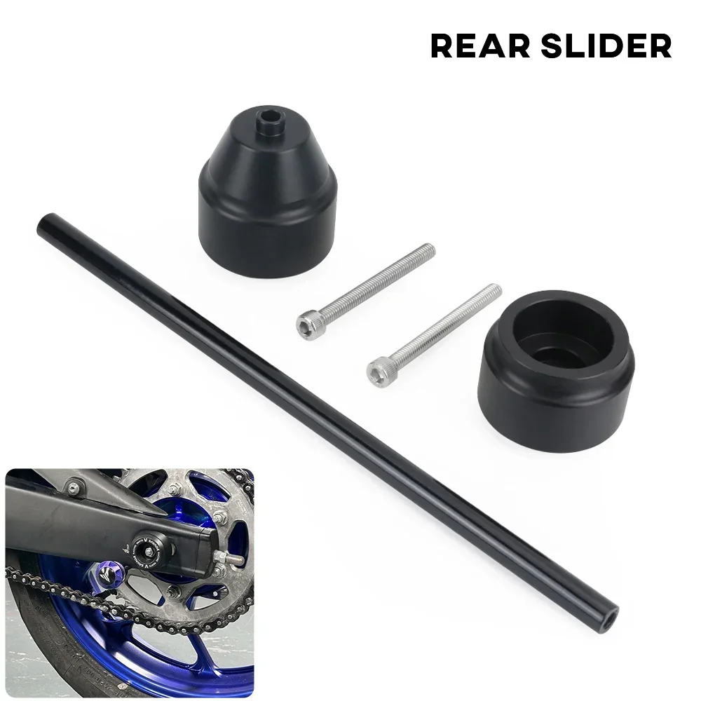 MT09 FZ09 2017-2020 Front Rear Axle Wheel Fork Crash Slider