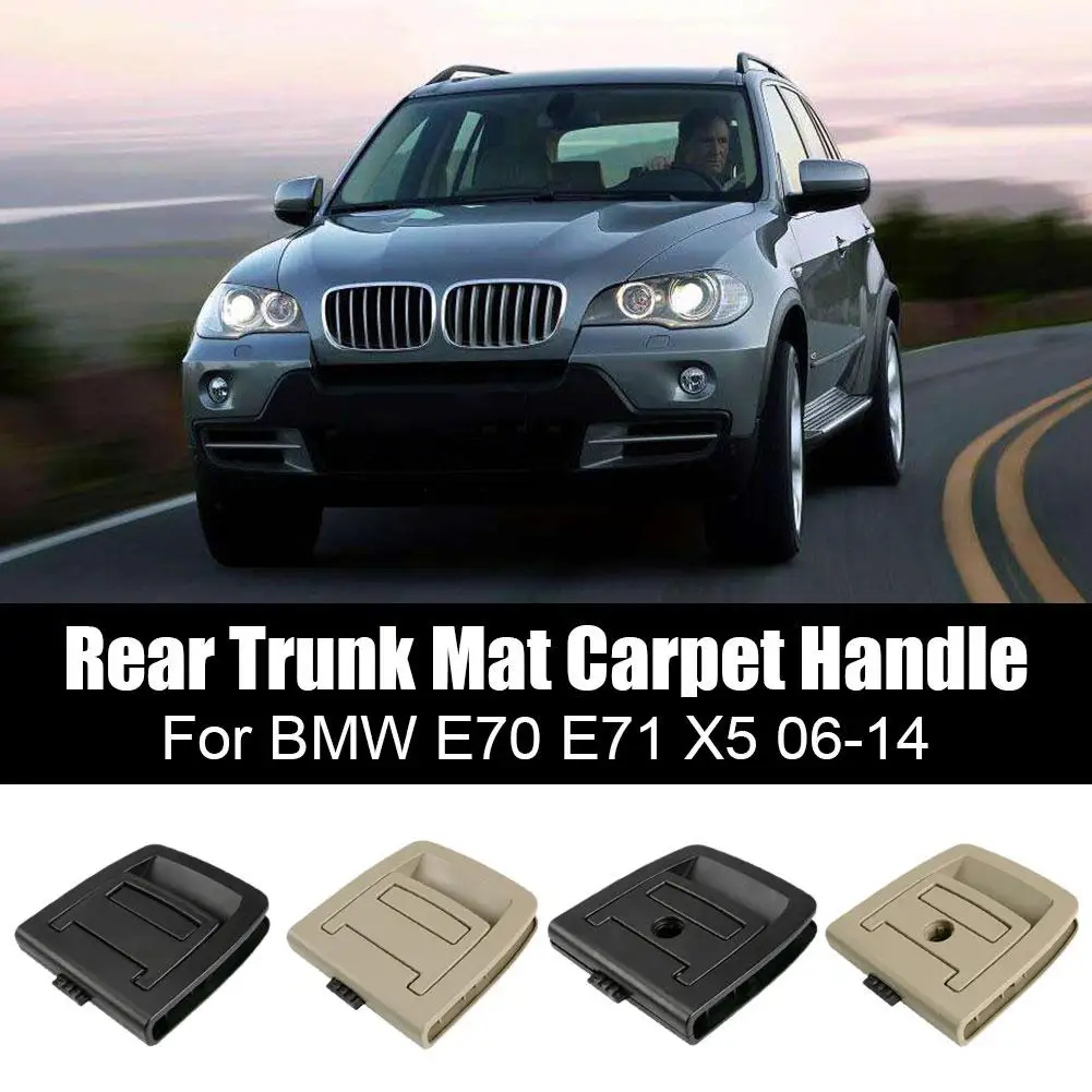 

Задняя Крышка багажника, нижняя пластина, коврик, напольный ковер, ручка, автомобильные аксессуары для BMW E70 X5, запасная крышка шины, замок E71 X6 51479120283
