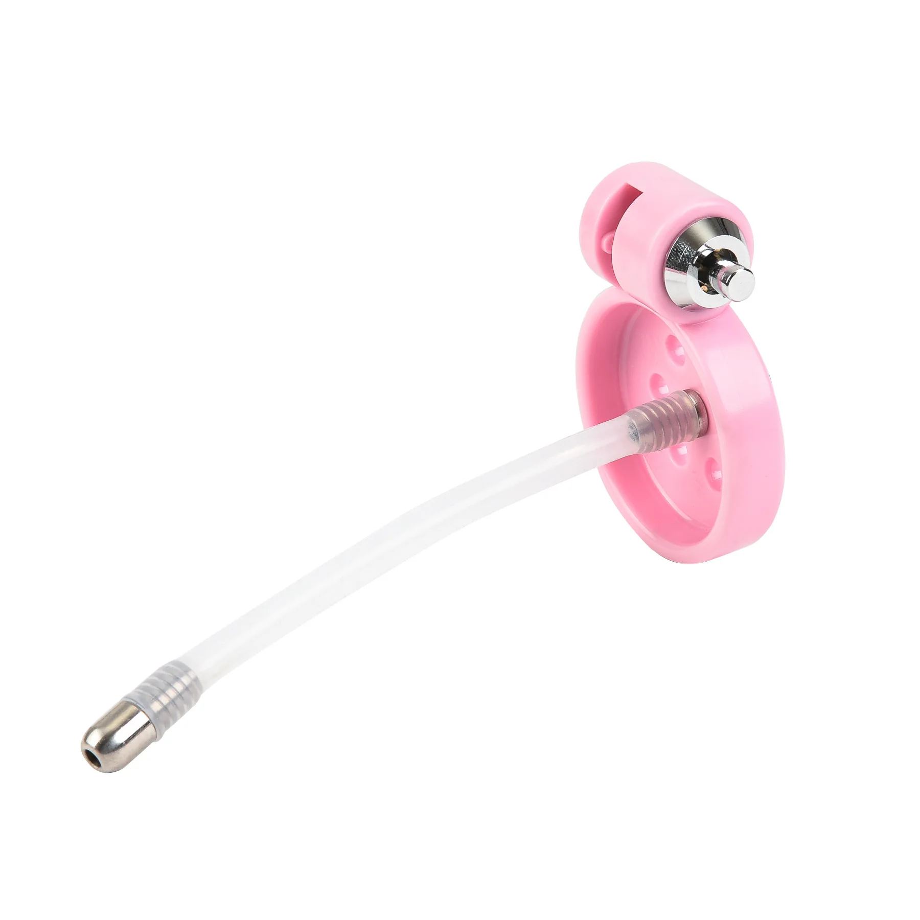 Men's ABS bird cage chastity lock catheter accessories traction rope