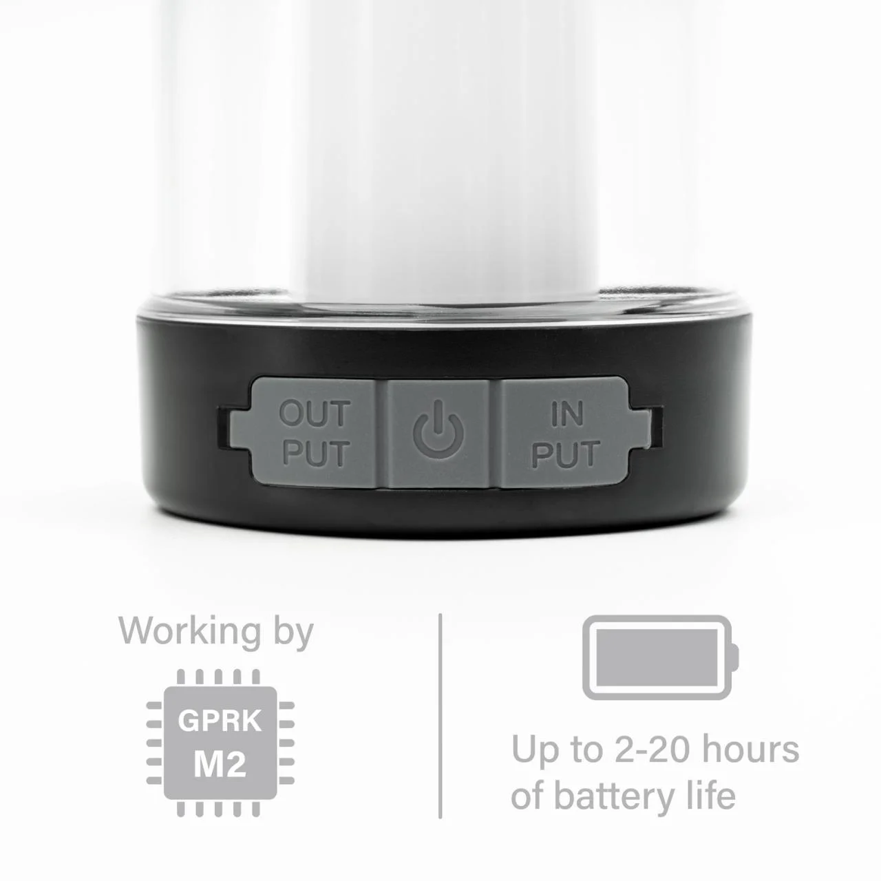 Outdoor Camping LED Flashlight Touch 3 Colors USB Rechargeable Portable LED Tent Lantern Outdoor Portable Emergency Light Bulb