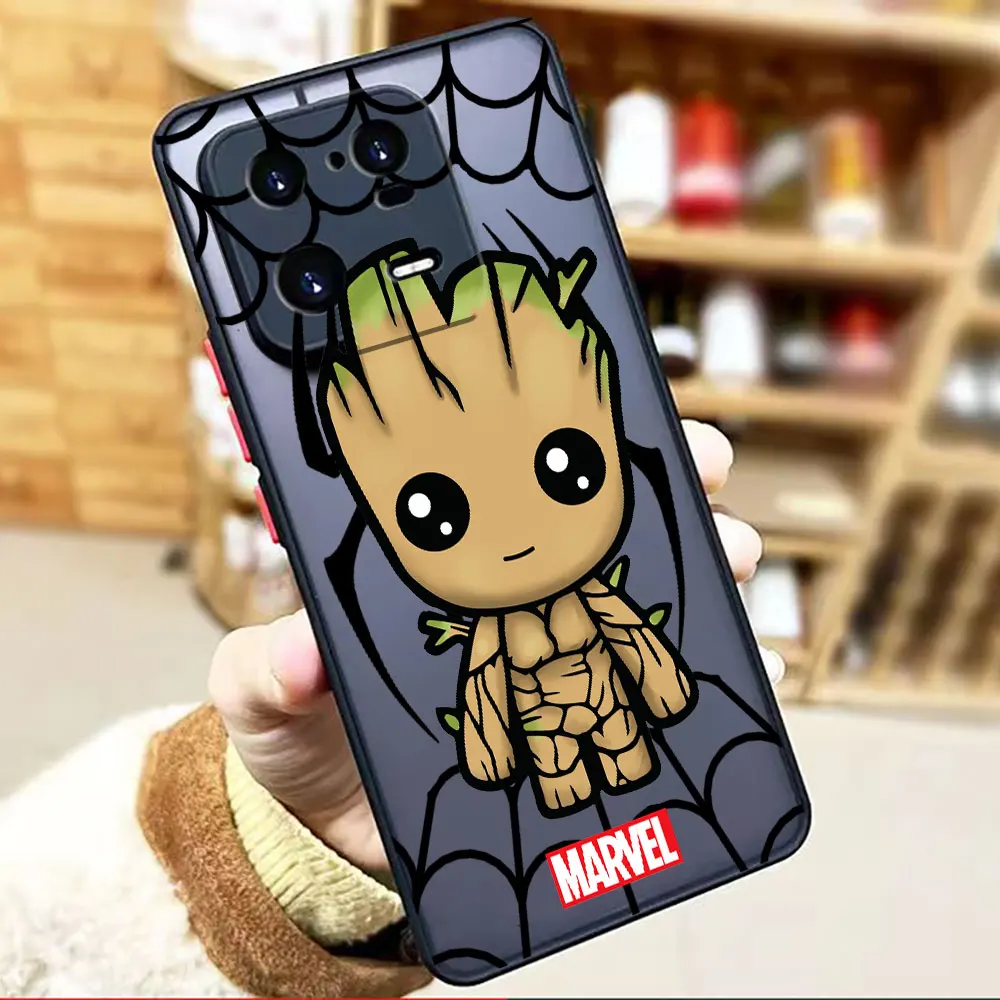 thumbnail image 1 of Funda mate para Xiaomi 13 12 12S 12T 11 11T 10 10T 10S 9 8 6X 5X PRO LITE 5G Funda Coque Shell Marvel Avengers Anime dibujos animados, 1 of 5