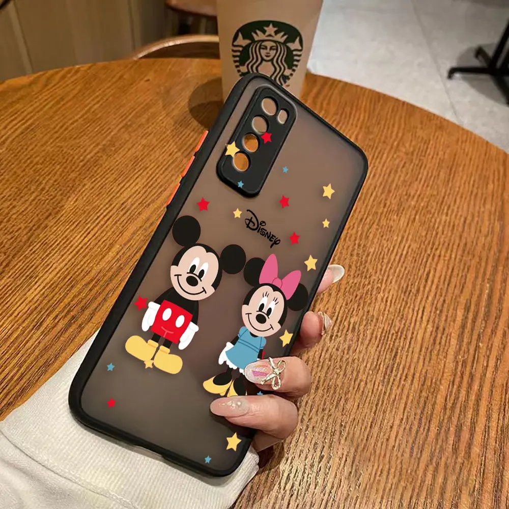 thumbnail image 1 of Matte Case for Huawei NOVA Y70 10 9 8SE 8 7SE 7I 7 6 5I 5 3I 4G 5G Case Funda Coque Capa Shell Mickey Minnie Mouse Anime Cartoon, 1 of 5