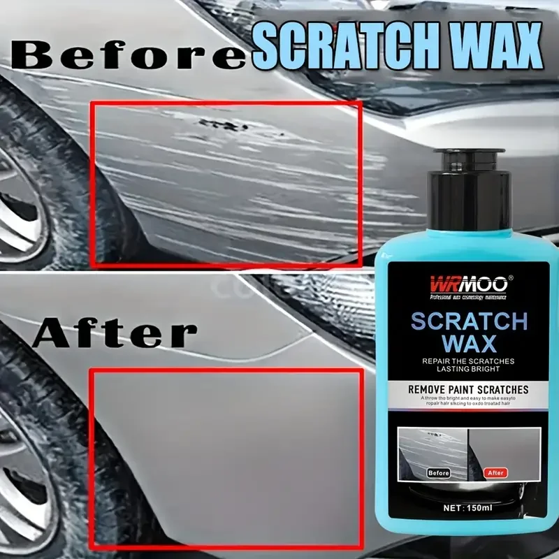 Scratch wax repair kit repairs and protects your car's paint from scratches and swirls