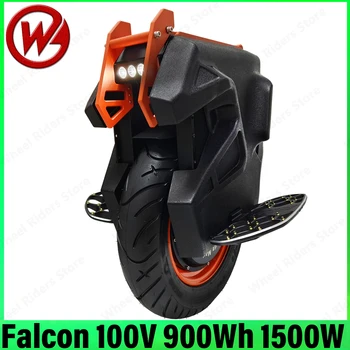 EU Stock Begode Falcon 100V 900Wh 50S Battery 1500W Motor Speed 67km/h Tubeless 15inch Tires Falcon50GB Electric Unicycle
