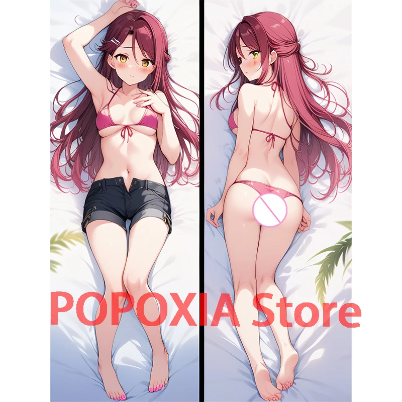 

Dakimakura anime дакимакура Аниме «Love Live» дакимакура! Солнечный свет! Купальник Riko Sakurauchi с двусторонним принтом, подушки для тела в натуральную величину, чехол для взрослых