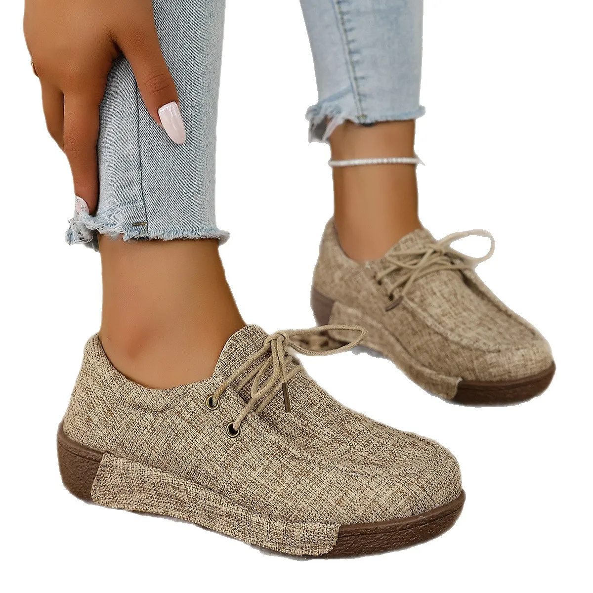 Women's Platform Sneakers Casual Outdoor Walking Design Fashion Vulcanized Shoes Comfortable Female Footwear Zapatillas Mujer