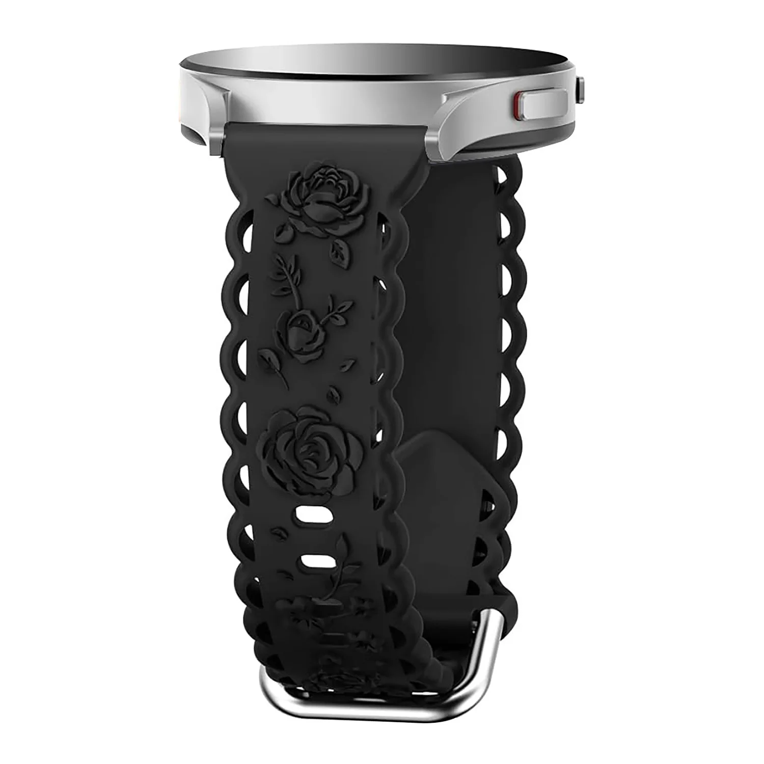 Premium Silicone Watch Strap, 20mm – Universal Fit