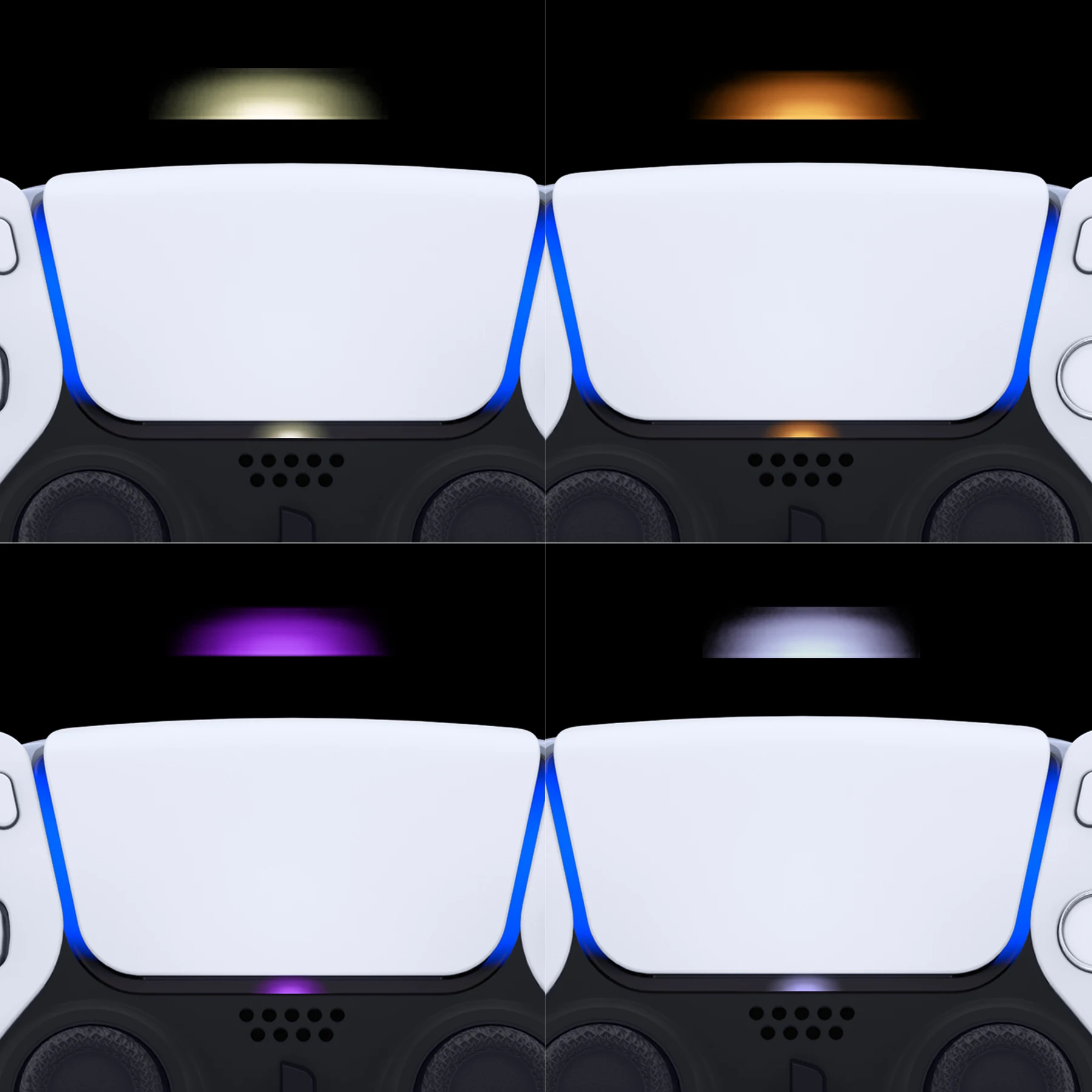 Extremerate-custom Touchpad Led Lightbar Decalques de Pele Adesivos Power Light com Ferramentas para Controlador Ps5 Cores 40 Pcs - Image 2