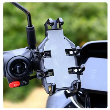 Rotatable Adjustable Bike Motorcycle Phone Mount - Shockproof Anti-Slip Holder For Phone Durable Motorcycle Phone Accessorie New 2
