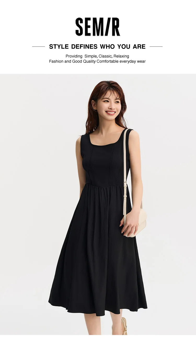 Vestido de verano para mujer, elegante y ajustado, con textura de patchwork, midi, novedad