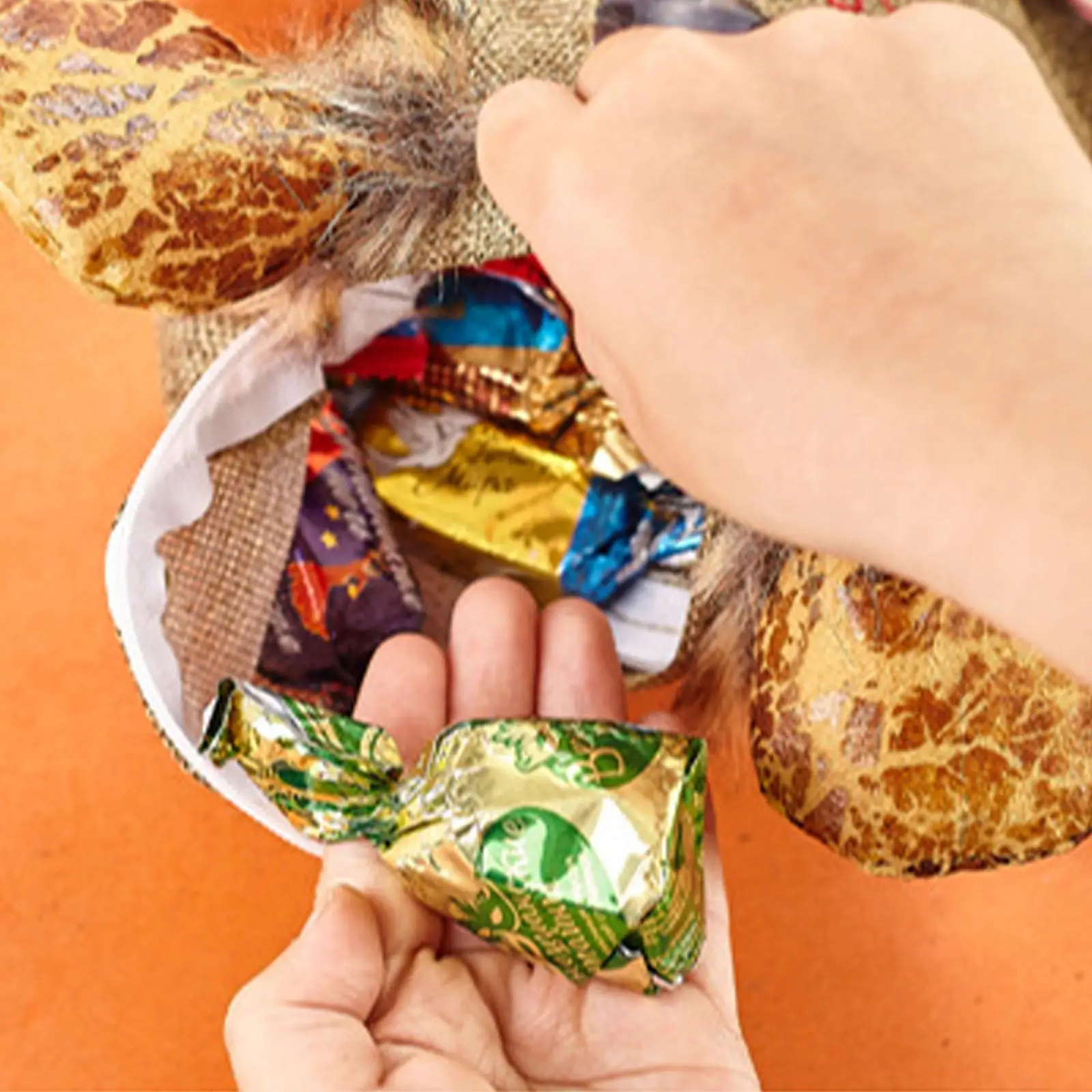 Weihnachten Puppe Stoff Geschenk Taschen Wiederverwendbare Leckerli Aufbewahrungstasche für Süßigkeiten Party Gefälligkeiten Äpfel Schneemann Weihnachtsmann Urlaub Party Dekor – Detail 5