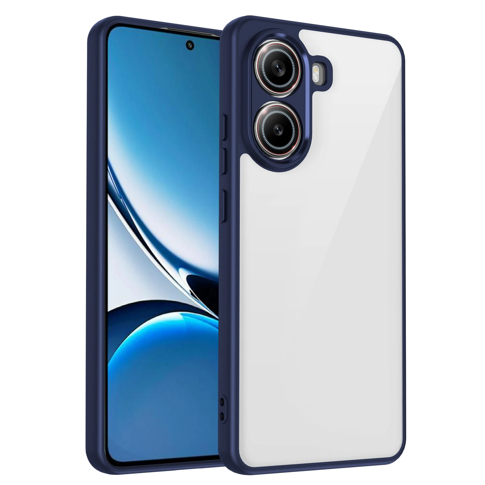 Transparent Anti-Drop TPU Phone Case