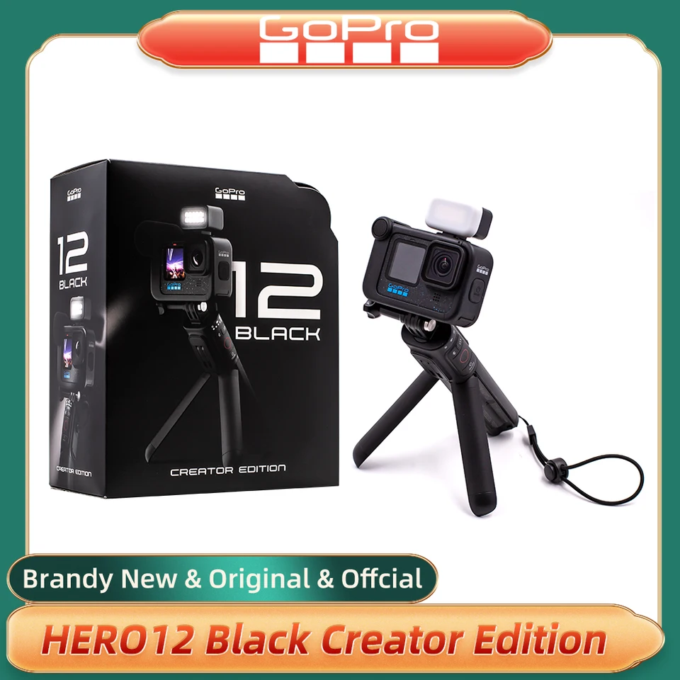 新品未開封 GoPro HERO12 BLACK まぶしい Creator Edition