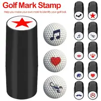 Golf Ball Stamper Stamp Marker Impression Seal Quick-dry Golf Accessories Symbol 1