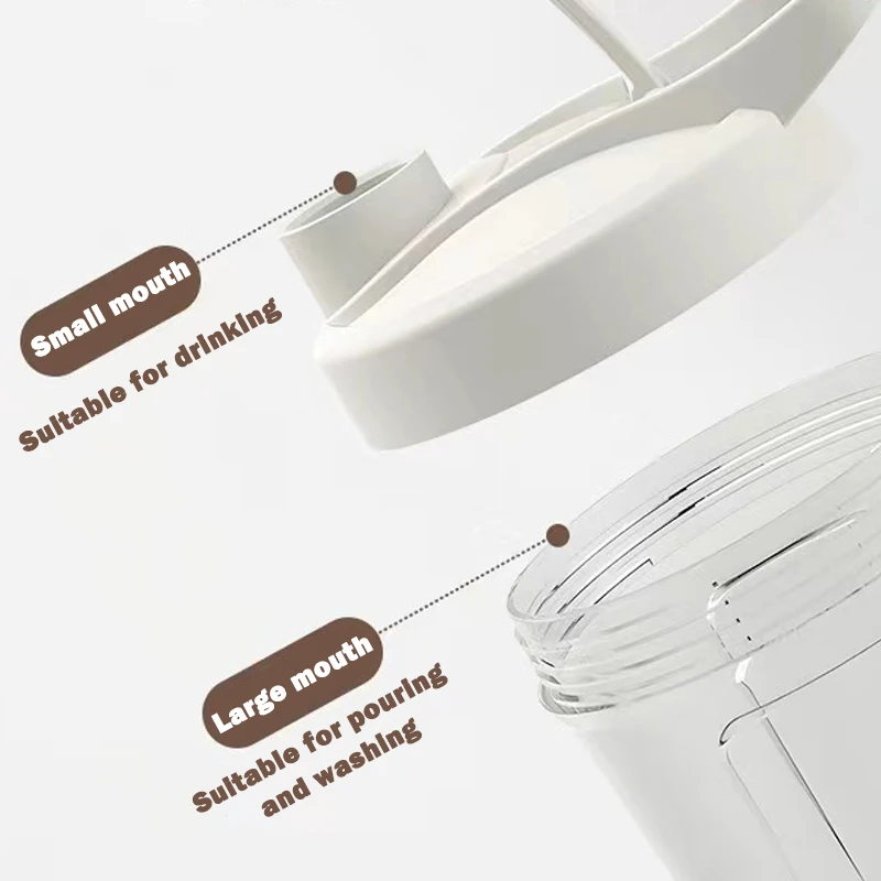450ML Portable Recharge Electric Shaker Bottle Protein Blender