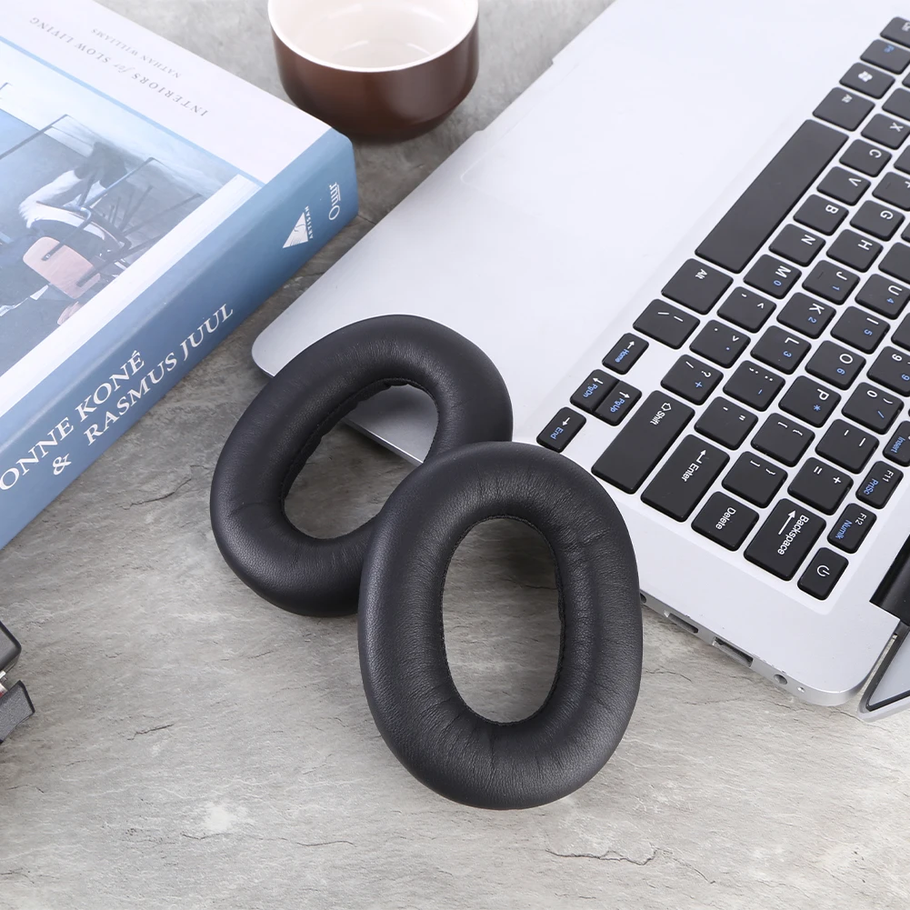 1 Pair Replacement Earpads Noise Isolation Foam Ear Cushion Headset Ear Cushions for Bowers & Wilkins Px7 Over Ear BT Headphone