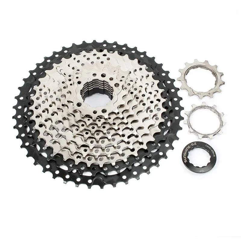Sunshine Mountain Bike 8 9 10 11 12 Speed Velocidade Bicycle Cassette MTB Freewheel Sprocket 36T 40T 42T 46T 50T 52T For SHIMANO bicycle cassette bicycle sprocket gear bicycle parts bike sprocket bike freewheel