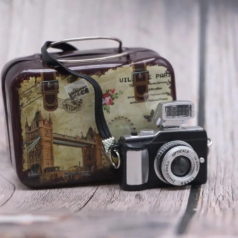 Appareil Photo Miniature Toyoca Espion – Jouet Vintage Années 1900 – Déco Ancienne