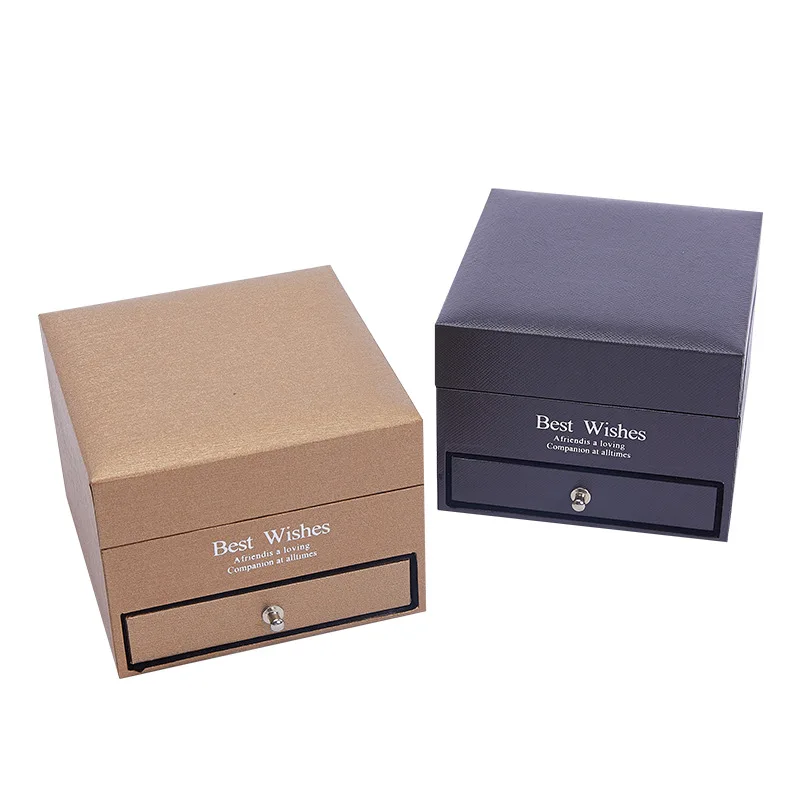 Unfade flower rose Jewelry Display Box Women Earrings Necklace package Case For Valentine's Christmas Gift Mother girlfriend