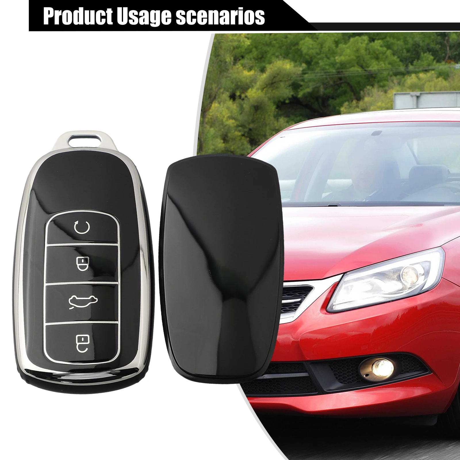 

Useful Durable Practical Car Key Cover Key Protector Accessories High Quality Hot Sale Replacement Spare Parts