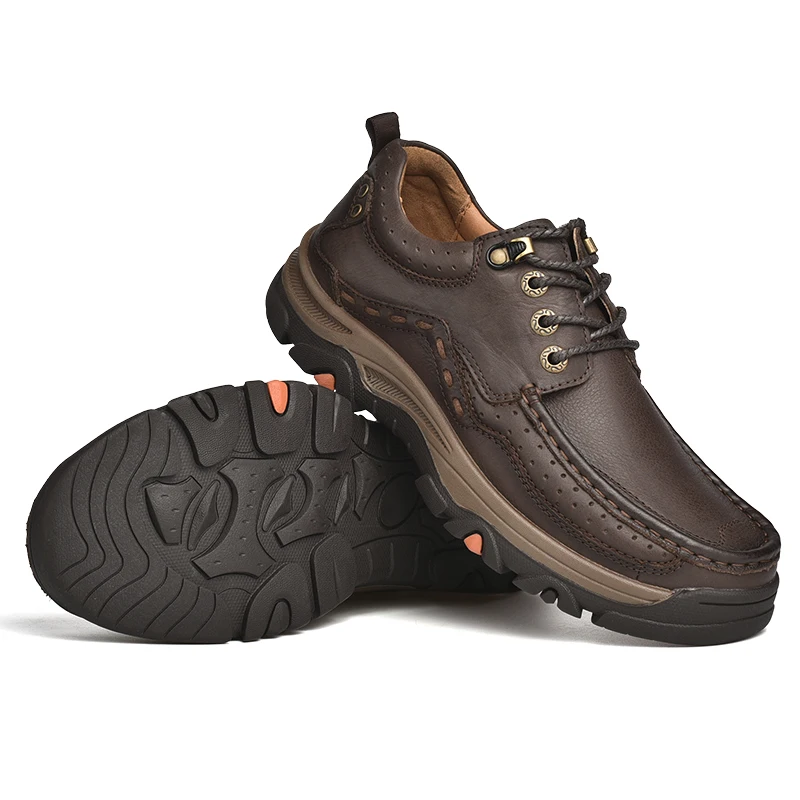 أحذية رجال الأعمال الرسمية الجديدة غير الرسمية - طبقة علوية من الجلد ناعمة ومريحة داخلية مع نعل مبطن وأحذية مداس غير قابلة للانزلاق