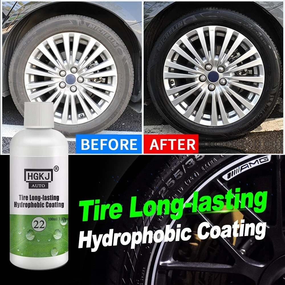 Tire Shine AIVC Hydrophobic Waterproof Coating Tyre Brightener