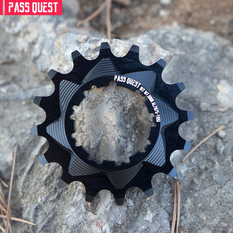 PASS QUEST Single Speed Cassette Ultralight Flywheel Cog 13T 14T 15T 16T 17T 18T 19T 20T 21T MTB Bike Sprocket