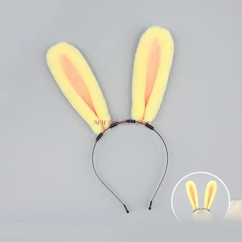 49ME Künstliches Tierohr-Stirnband, Maskeraden, Party, Hairhoop, Rollenspiel, Kostüm-Requisiten – Detail 7