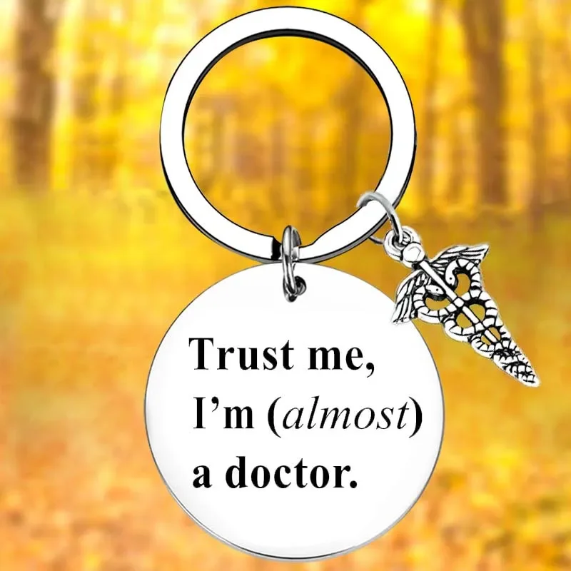 

Thank You Appreciation Doctor Gifts Keychain Medical Graduation Gifts Key Chain Pendant Jewelry Dentist,Doctor,Physician Gifts