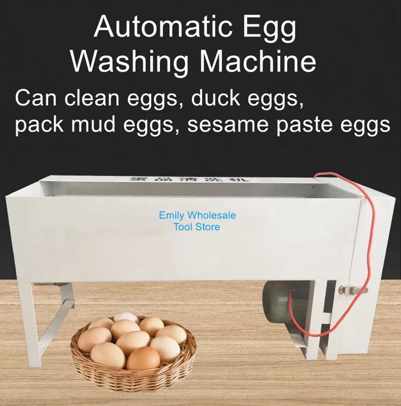Fully Automatic Stainless Steel Egg Washing Machine Egg Washing Machine Egg Duck Egg Goose Egg Cleaning Machine