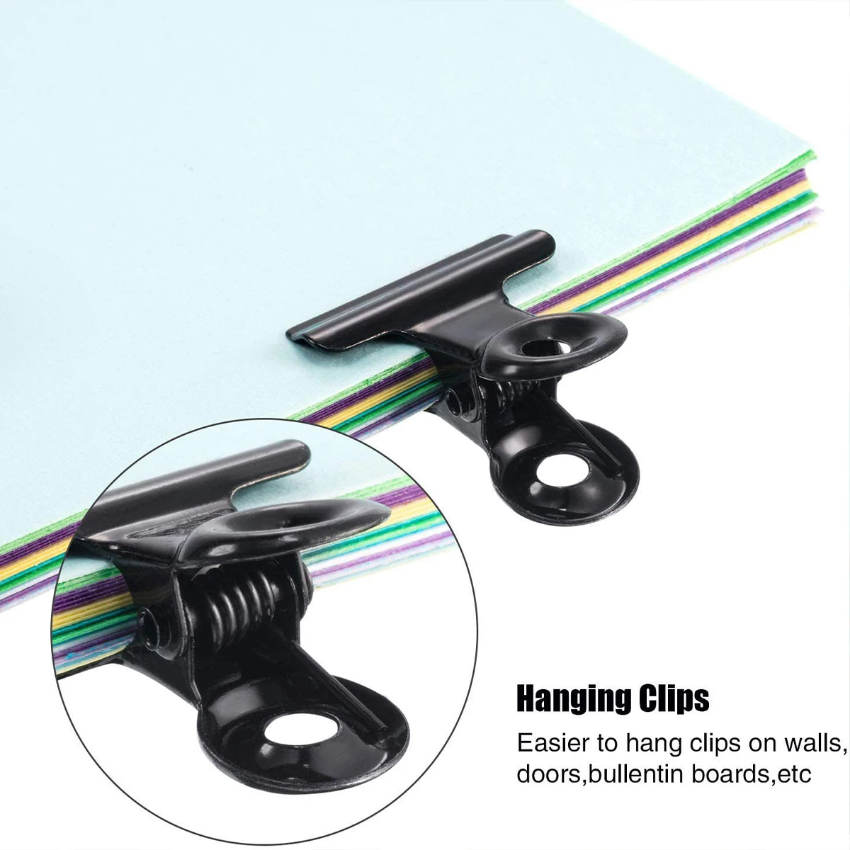 Binder Clips Food Clips 30 Pack Metal Food Packaging Clips Mini Photo Clips Small Paper Binder Paper Clips